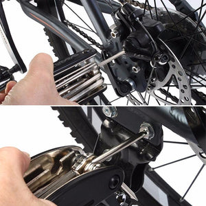 16 in 1 Multifunktions-Fahrradreparaturwerkzeug für Fahrradradfahrer