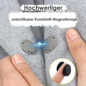Hochwertiger unsichtbarer Kunststoff-Magnetknopf, 5 Stück