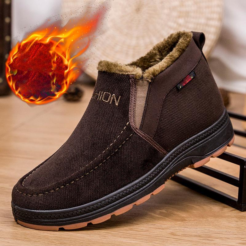 Herren Winter Warme verschleißfeste Schuhe