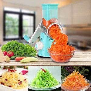 Multifunktions-Chopper manuelle rotierende Reibe Gemüse Obst Cutter Küchengeräte