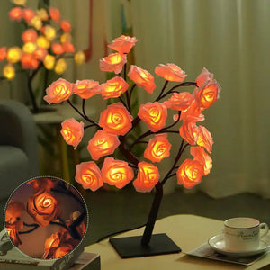 Tischplatte Rosenbaum Lampe