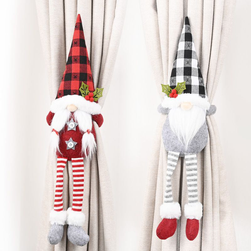 Weihnachtsdekoration - Kreative Puppenvorhangschnalle