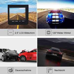 Auto-DVR, Dashboard-Kamera, Autorecorder / Verkehrs-Dashboard-Camcorder-Loop-Aufnahme-Keine Karte