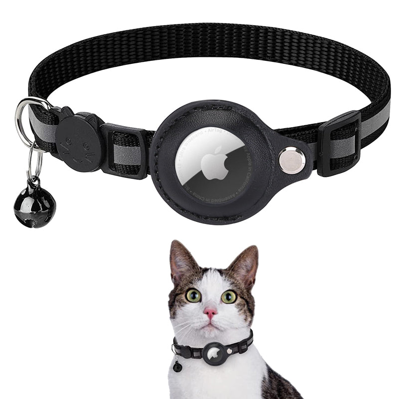 Reflektierendes Anti-Lost-Katzenhalsband mit Glocke