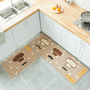Küche Rutschfester Teppich mit Muster