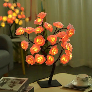 Tischplatte Rosenbaum Lampe