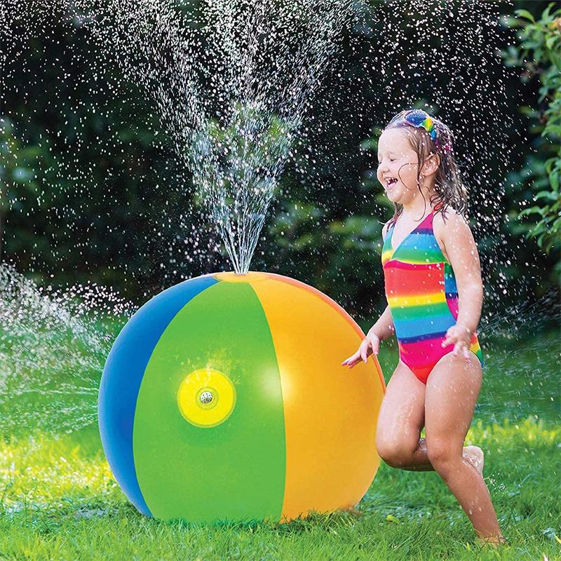 Inflatable Beach Sprinkler Water Spray Ball