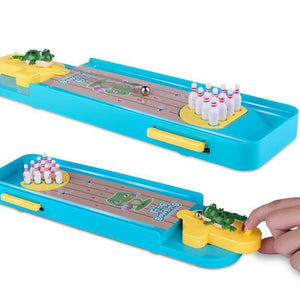 Kreatives Mini Frosch Bowling Desktop-Spielzeug