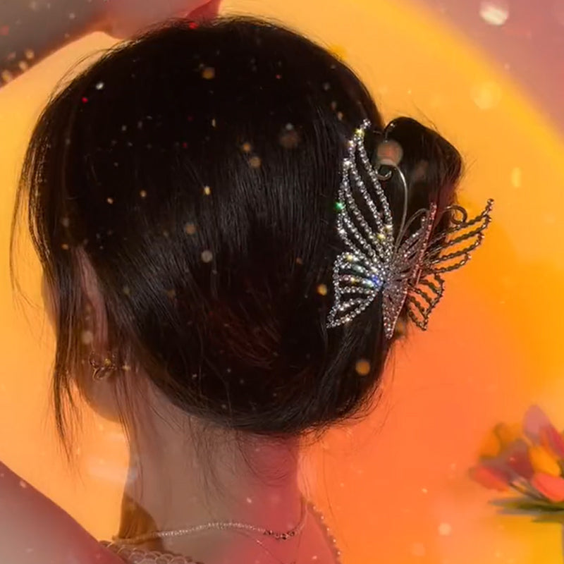 Elegante Schmetterlings-Haarnadel