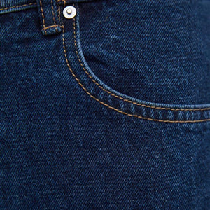 Weit modische Jeans mit breitem geschnittenem Hosenbein