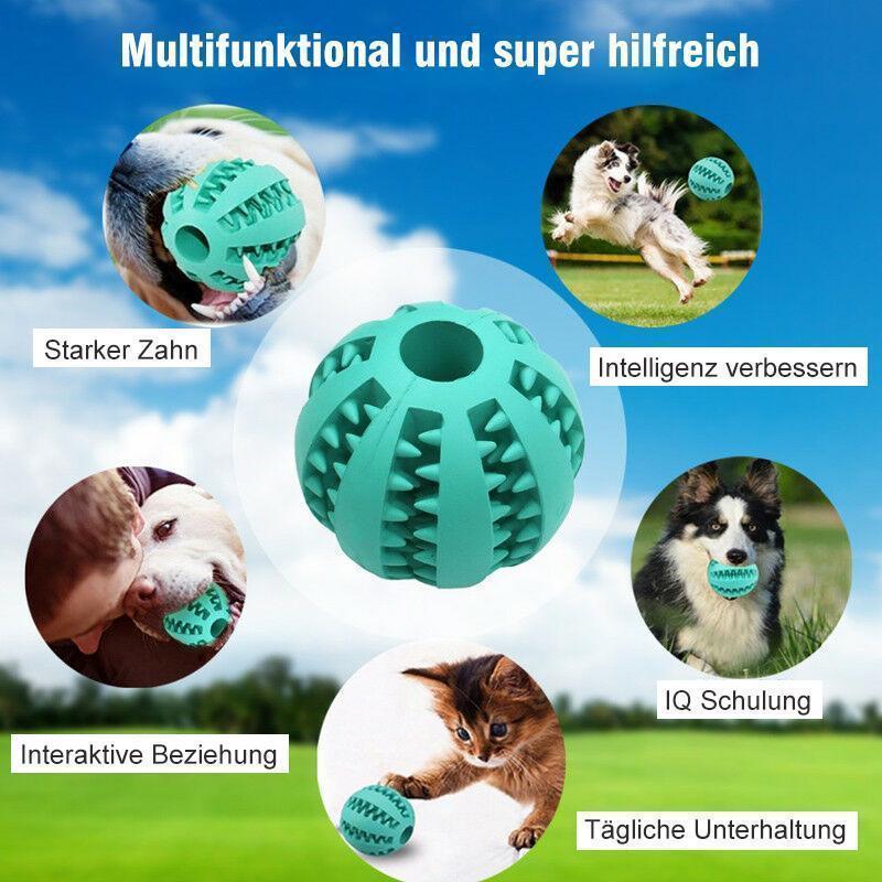 Hundebiss beständiger elastische Kugel Spielzeug Ball