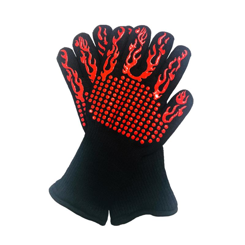 Bequee professionelle Grillhandschuhe hitzebeständige Handschuhe - 1 Paar
