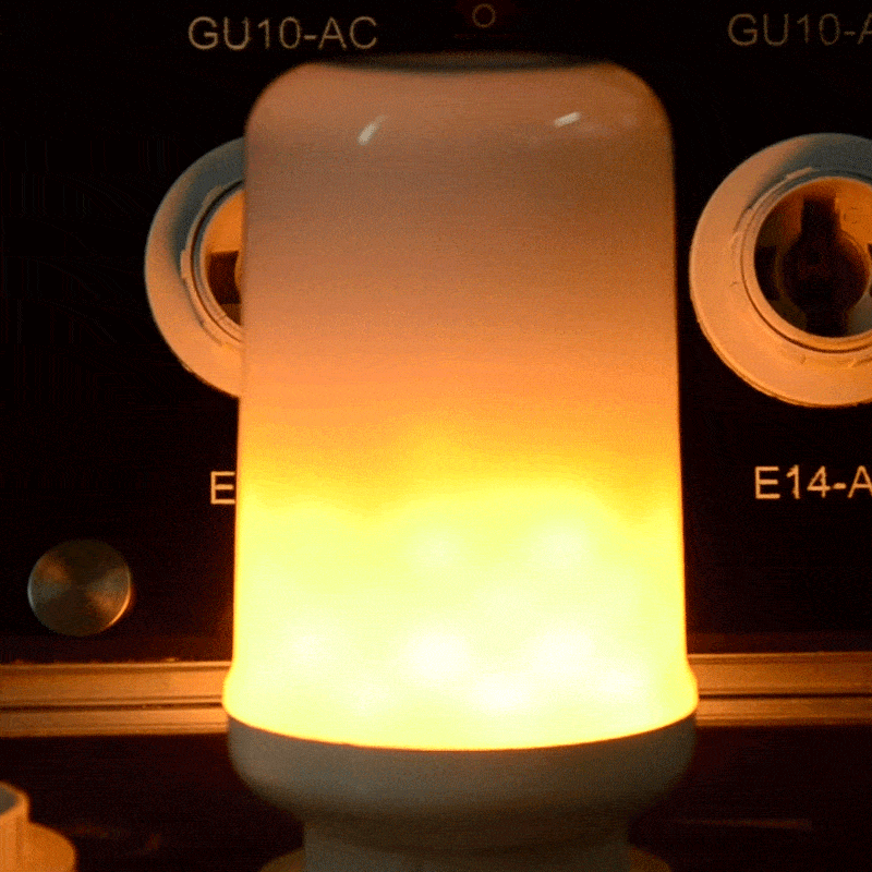 LED-Flammenlampe mit Schwerkraftsensor